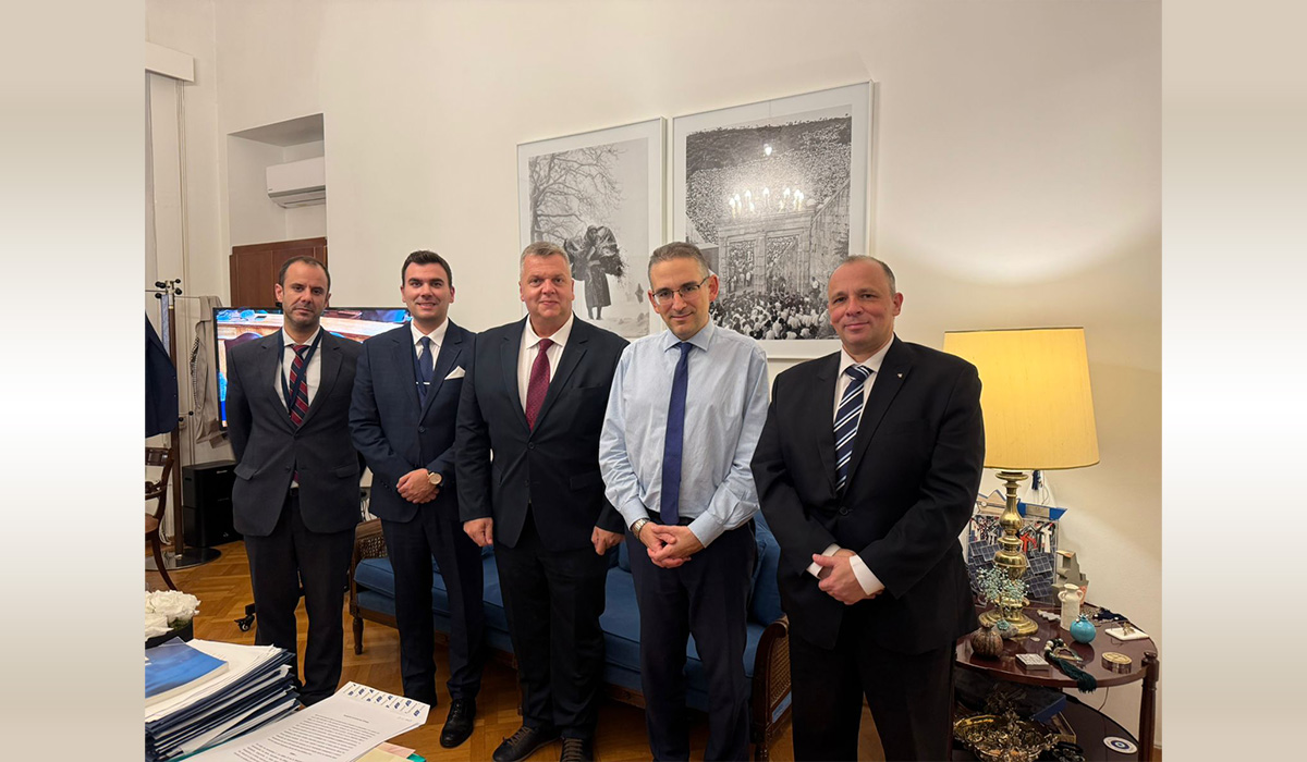 Η ΠΟΜΕΝΣ στο Μέγαρο Μαξίμου για το πολυνομοσχέδιο του ΥΠΕΘΑ. Συνάντηση με τον ΓΓ του Πρωθυπουργού κ. Στ. Κουτνατζή.