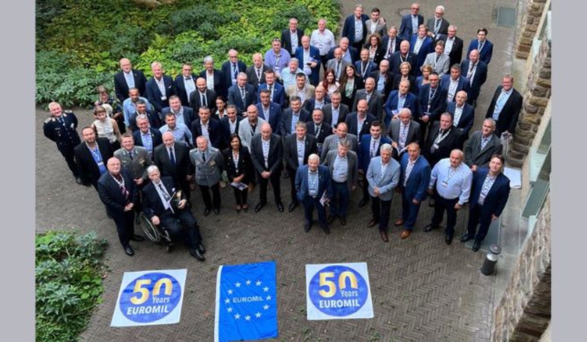 Η ΠΟΜΕΝΣ στην εκδήλωση για την επέτειο των 50 ετών από την ίδρυση του EUROMIL.
