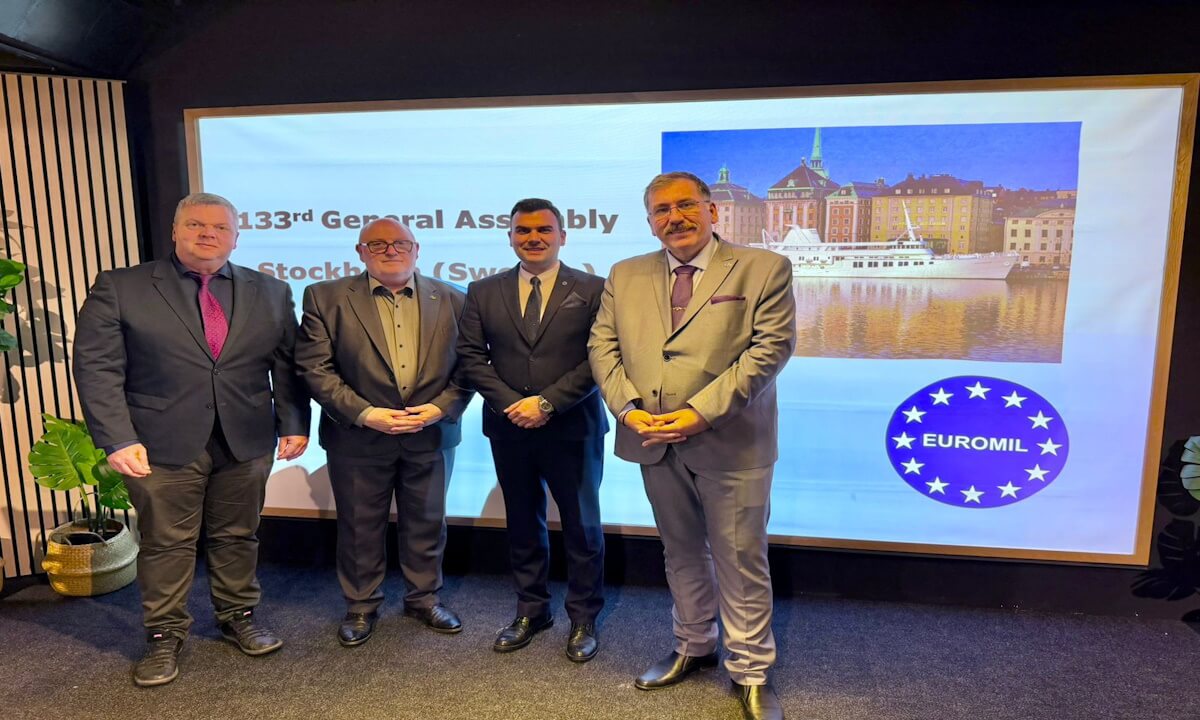 Η ΠΟΜΕΝΣ στην 133η Γενική Συνέλευση της EUROMIL στη Στοκχόλμη