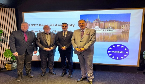 Η ΠΟΜΕΝΣ στην 133η Γενική Συνέλευση της EUROMIL στη Στοκχόλμη